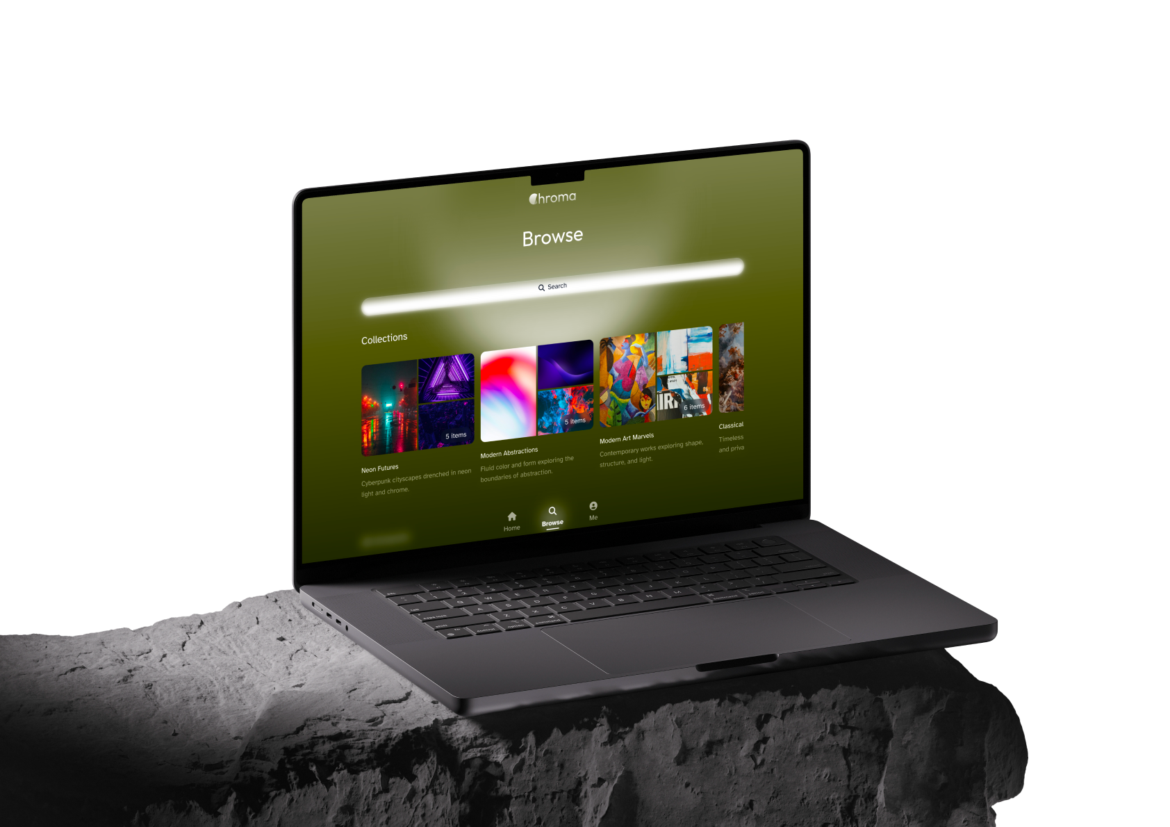 Chroma Gallery — browse page