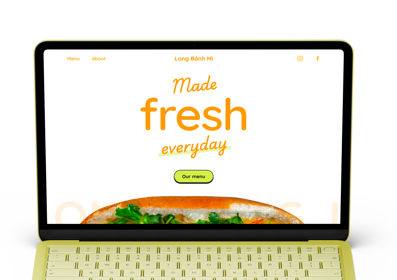 Long Banh Mi — homepage