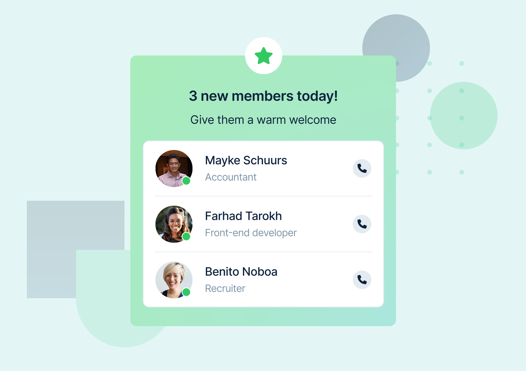 GroveHR — new member box