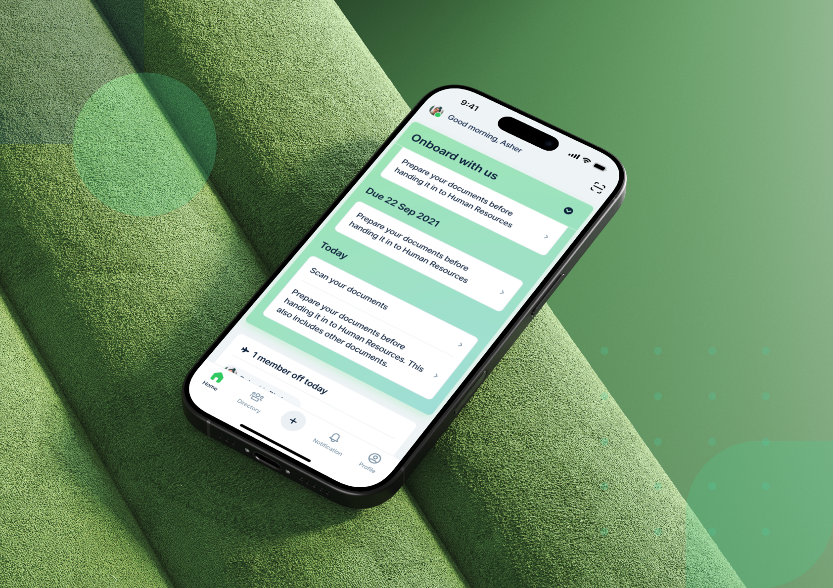 GroveHR — onboarding