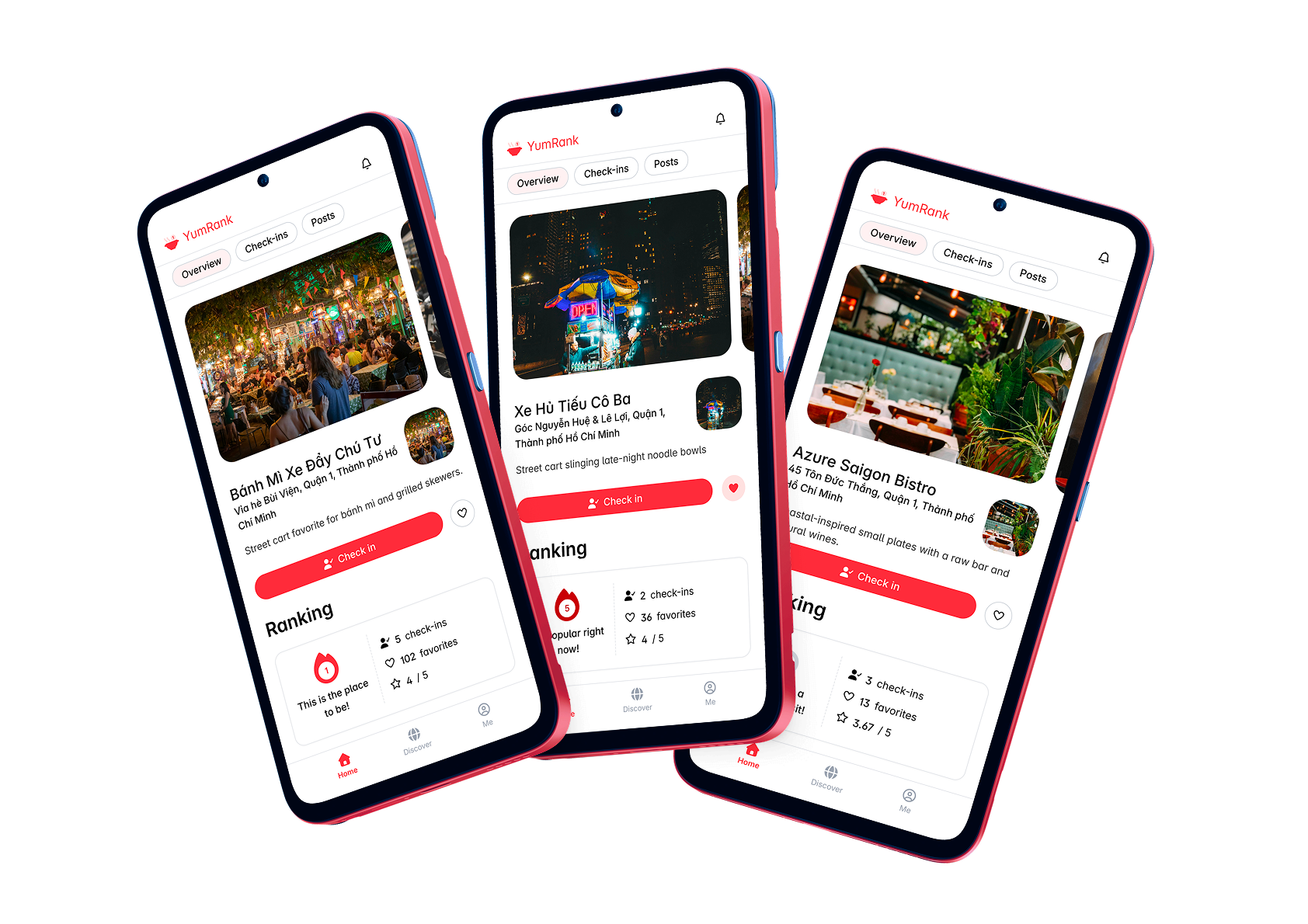 YumRank — restaurant listings